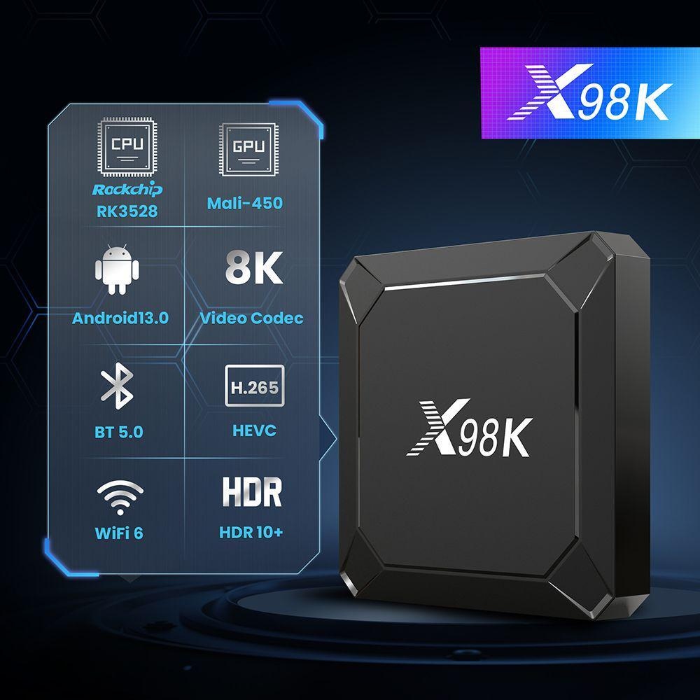 X98K Smart TV Box Android 13.0 - Radxa Rock 5B 16Gb recensione e prezzo