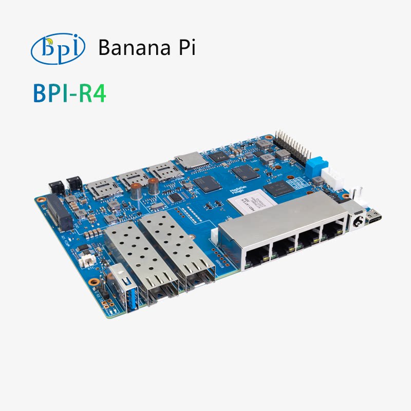 Banana Pi BPI-R4 Scheda di Svi - Bananapi Bpi R4 Wifi 7 recensione e prezzo
